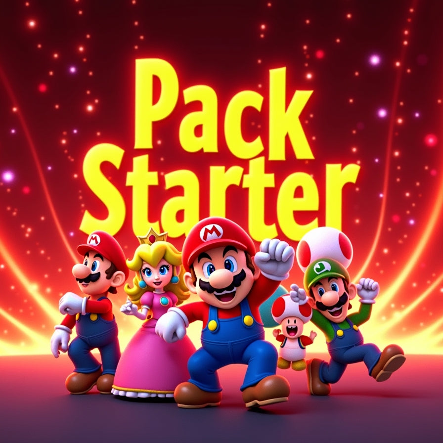 🎮 Pack Inicial - “SwitchPlay Starter: Tu consola digital en minutos”